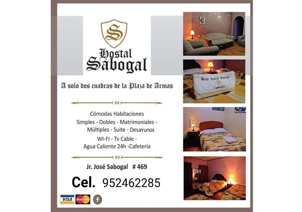 Hostal Sabogal Cajamarca Kültér fotó